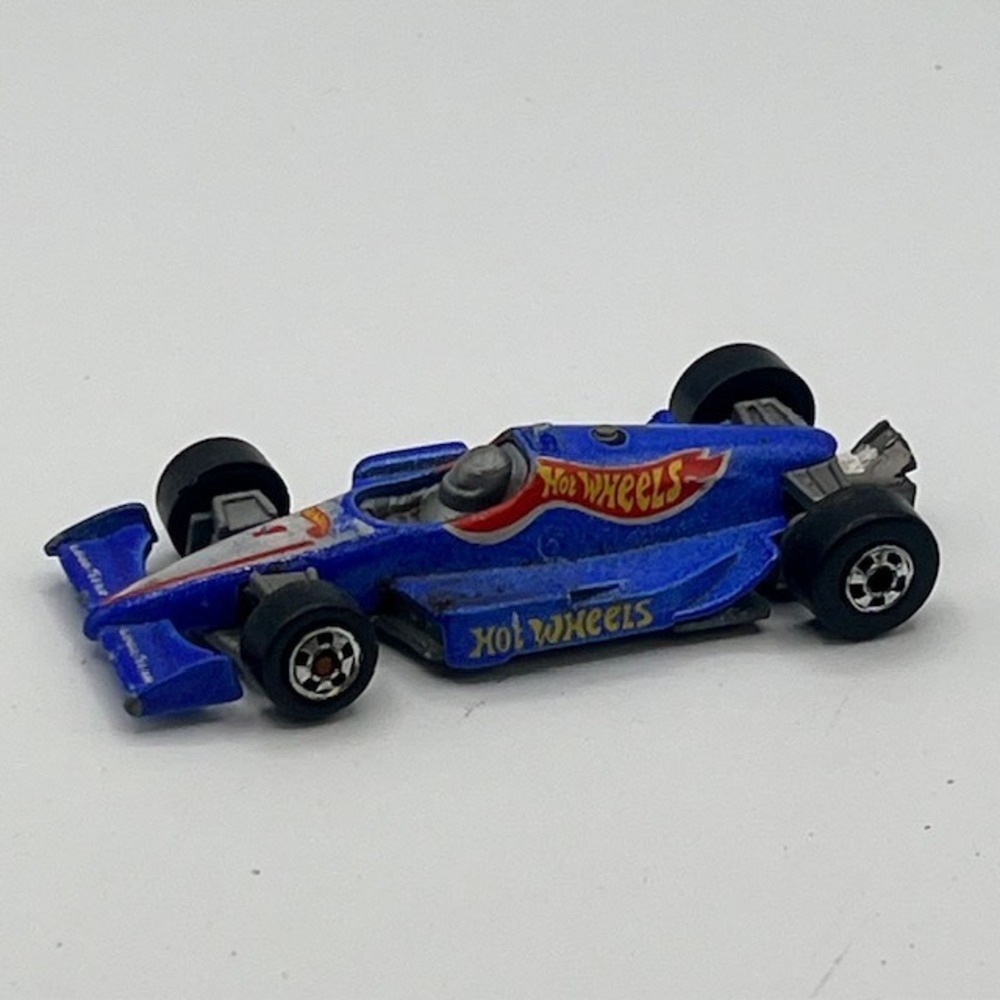 Hot Wheels 1992 Mattel Indy Formula 1 Race Car Blue Vintage Diecast Malaysia